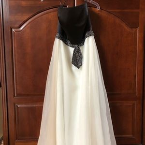 Bari Jay Strapless Dress. Size 12.